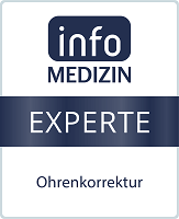 info Medizin Expertenbadge Ohrenkorrektur