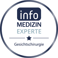 info Medizin Expertenbadge Gesichtschirurgie